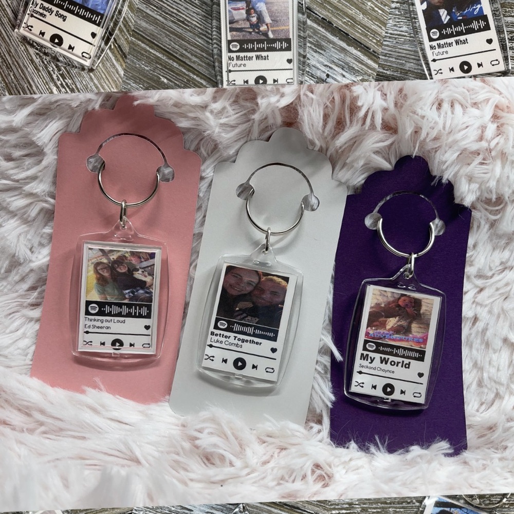 Custom Spotify keychain - Picture 4 of 4